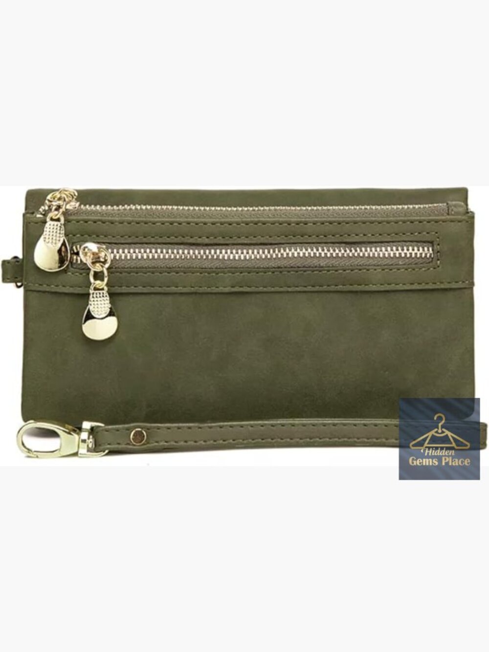 Long Wallet Wristlet with Hand Strap Clutch Card Holder Phone Bag